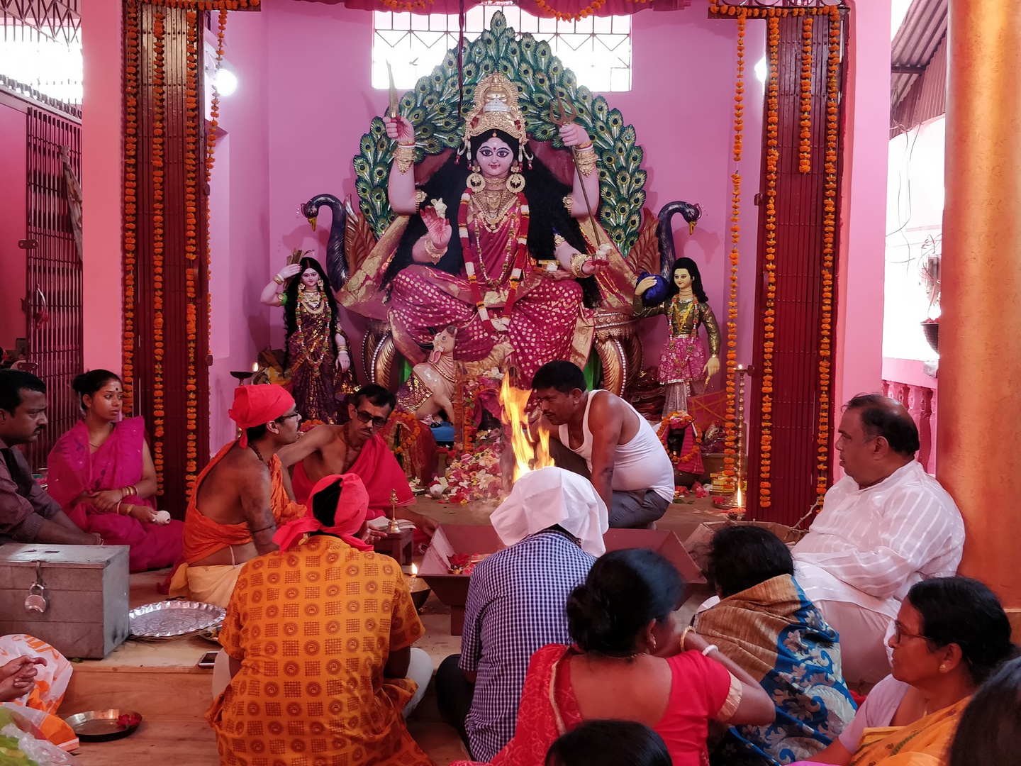 Santoshi Maa Festival at Mariani, Jorhat, Assam on 27th April, 2018